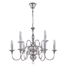 Jennings Metal 9 Light Candle Chandelier